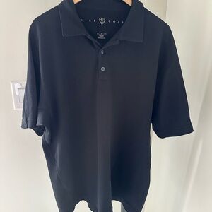 Nike Men's Black Polo Golf Shirt